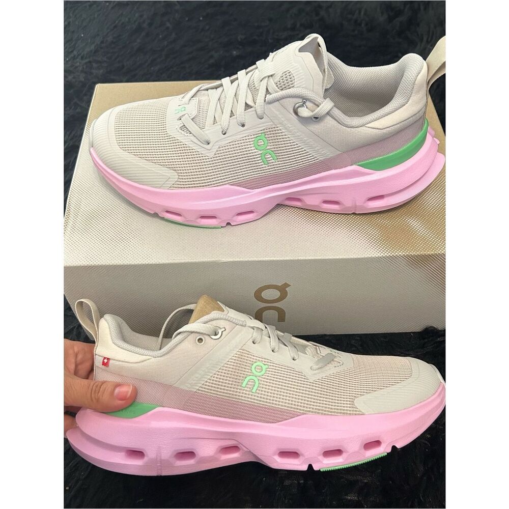 ON CLOUDPULSE Next multicolored athletic training running lace up shoes sz 8 new - Picture 7 of 7